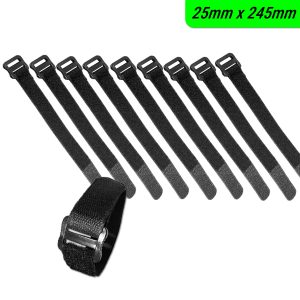 Cinta Abraçadeira CPC 25mm x 245mm Kit 10 Unidades