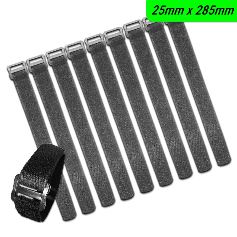 Cinta Abraçadeira CPC 25mm x 285mm Kit 10 Unidades