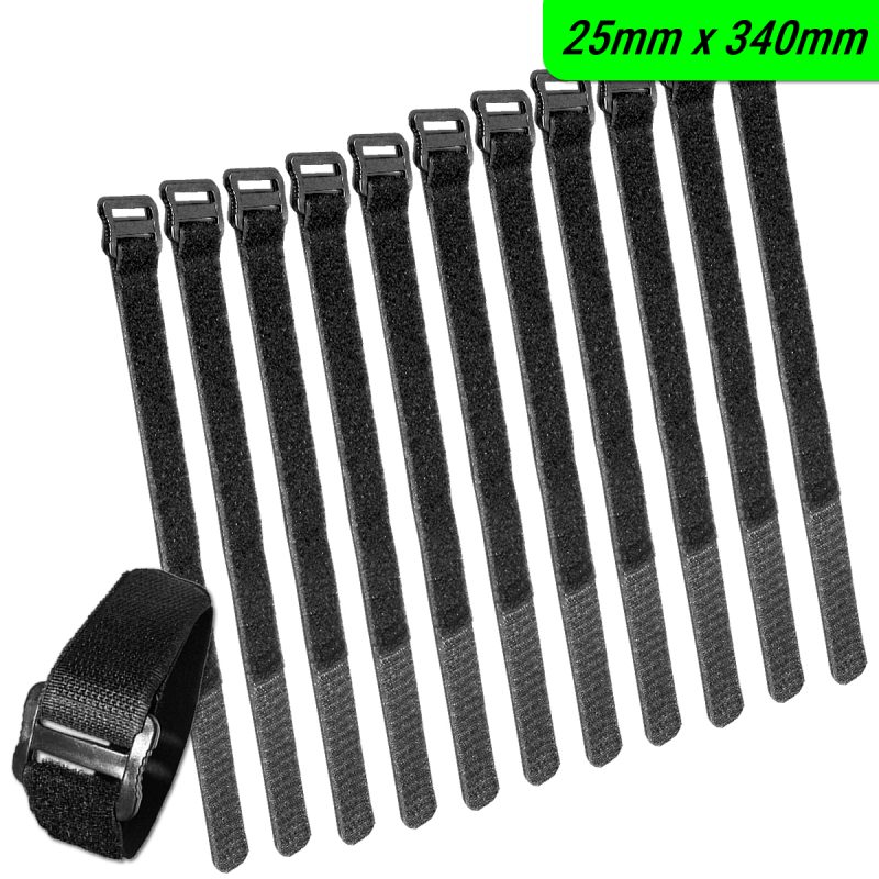 Cinta Abraçadeira CPC 25mm x 340mm Kit 10 Unidades
