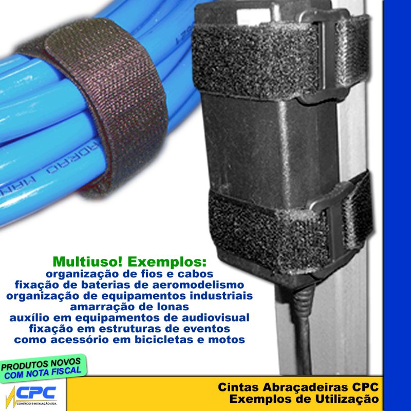 Cinta Abraçadeira CPC 25mm x 245mm Kit 10 Unidades - Image 3