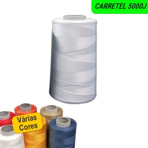 Linha Poliéster Xik 80 Carretel Grande com 5.000J Setta