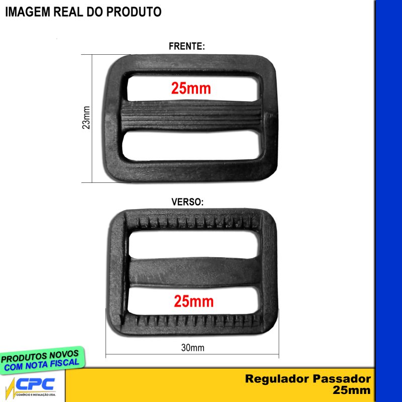 Regulador Passador 25mm Plástico 100 Unidades - Imagem 3