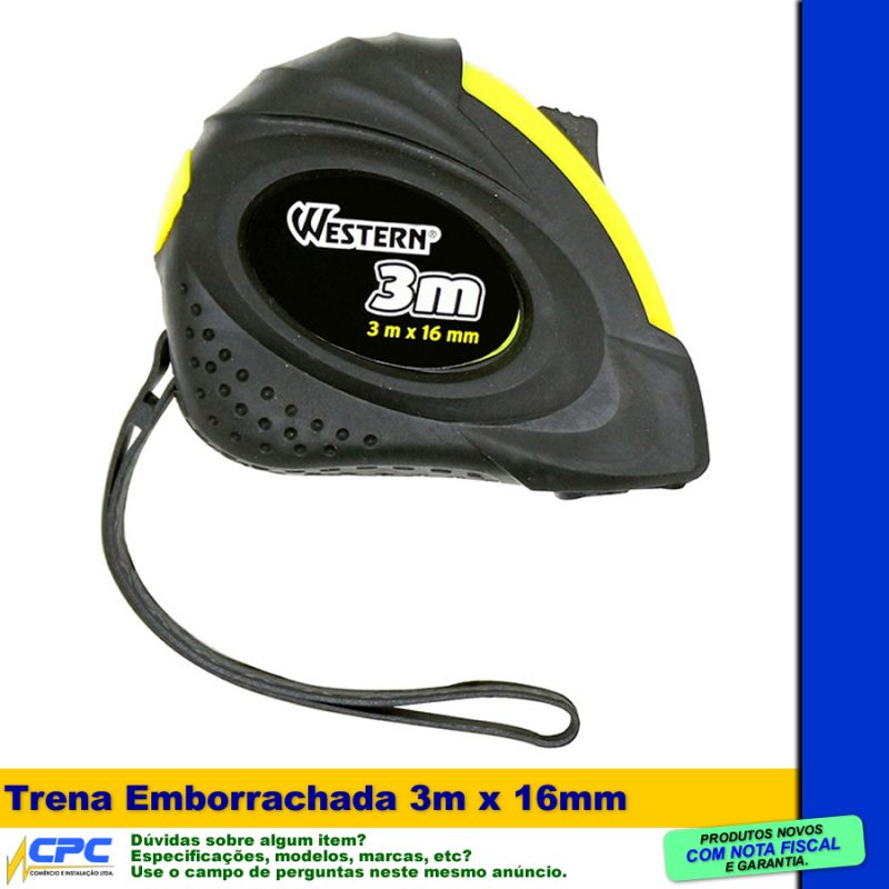 Trena Emborrachada 3m x 16mm Western - Image 2