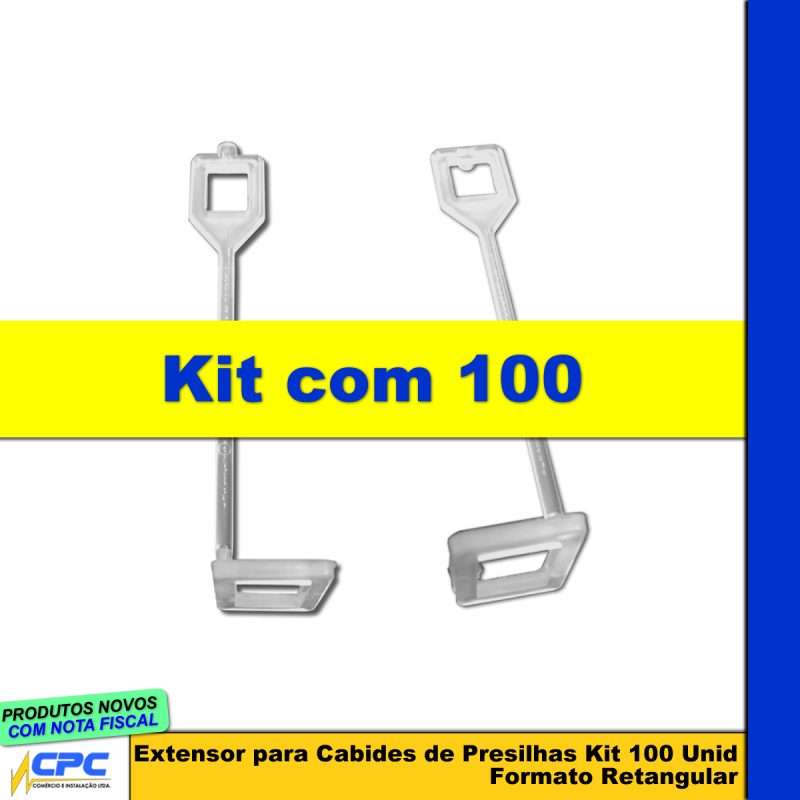 Extensor Prolongador para Cabides Kit 100 Unid - Image 3